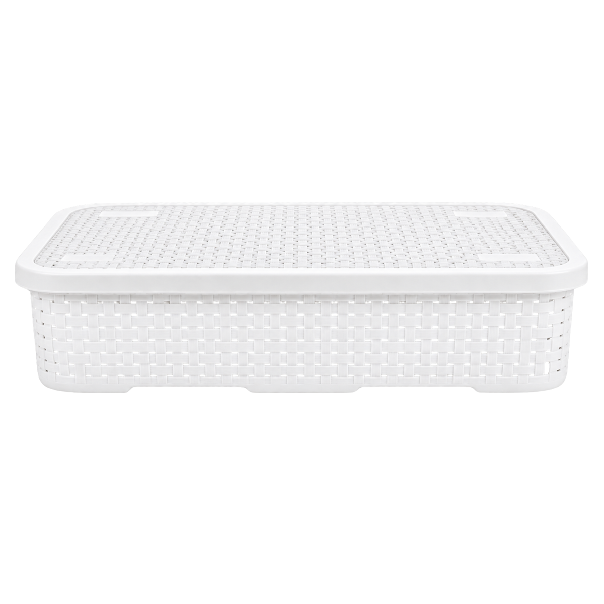 CESTO ORGANIZADOR RATTAN C/ TAMPA BAIXO GRANDE NITRON