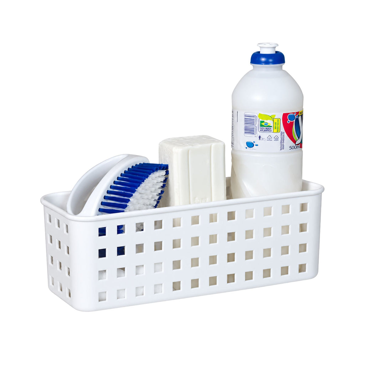 CESTO ORGANIZADOR C/ VENTOSA MULTIUSO PARAMOUNT