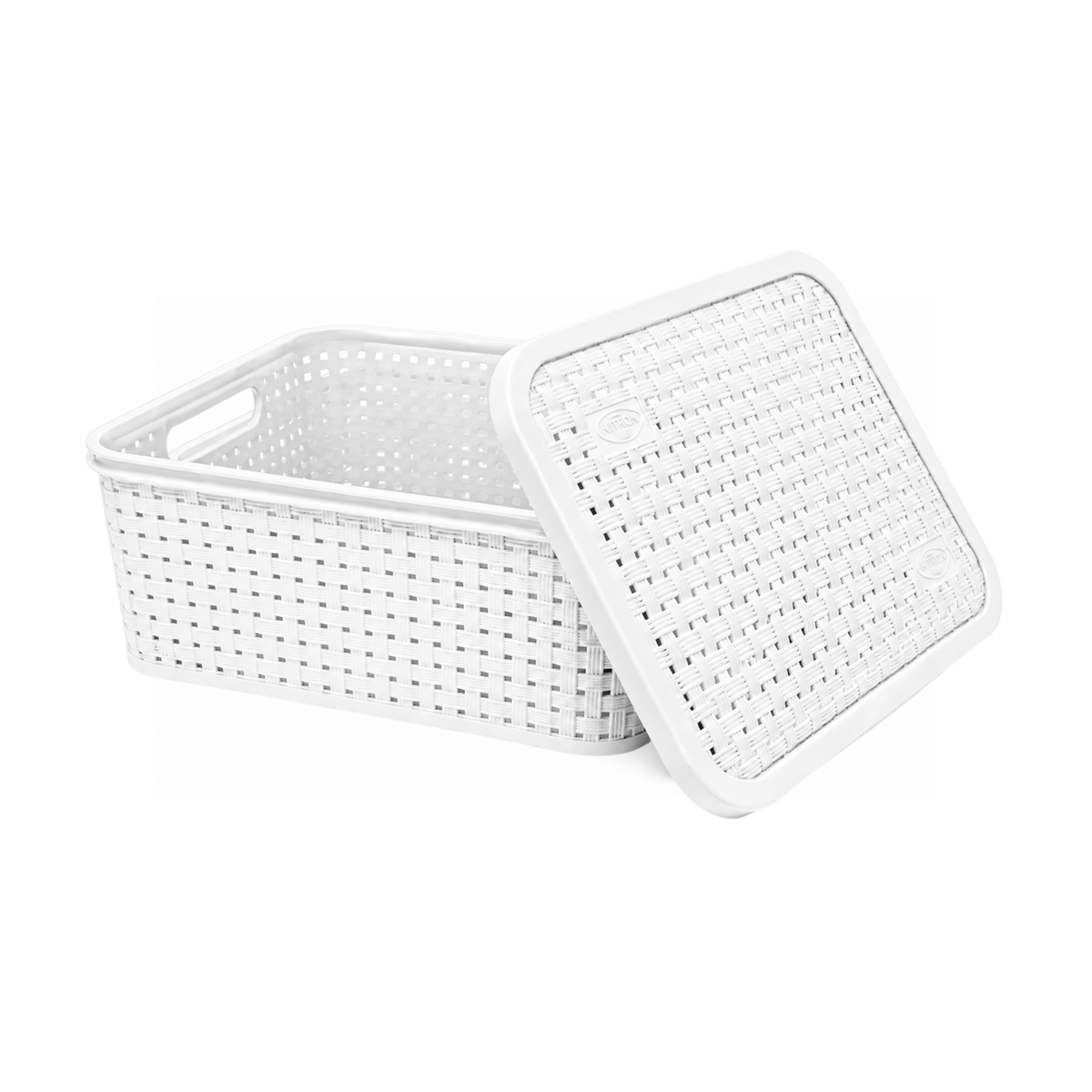 CESTO ORGANIZADOR RATTAN PP C/ TAMPA NITRON