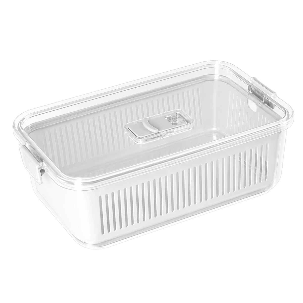 POTE SLIM HERMÉTICO 2.570 ML C/ CESTO DE DRENAGEM PARAMOUNT