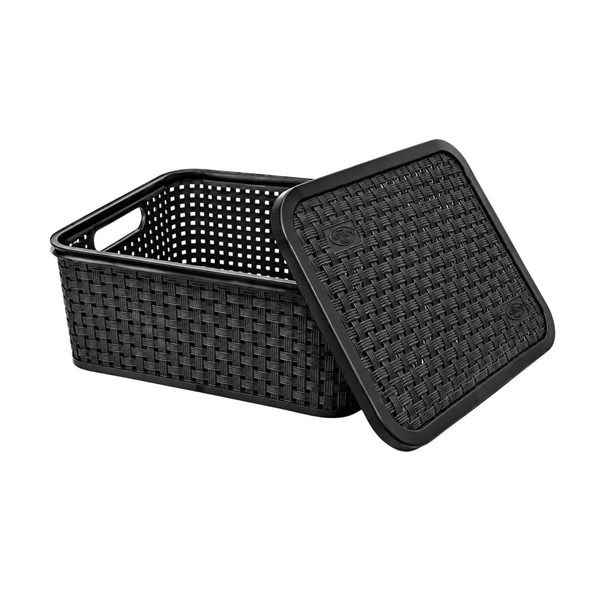 CESTO ORGANIZADOR RATTAN PP C/ TAMPA NITRON