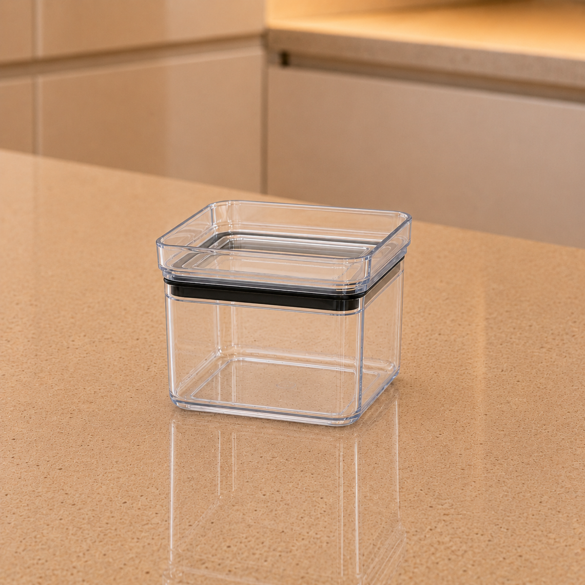 POTE HERMÉTICO QUADRADO 480 ML LUMINI PARAMOUNT