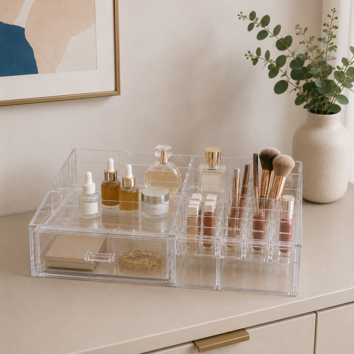 ORGANIZADOR C/ GAVETAS E DIVISÓRIAS PARAMOUNT