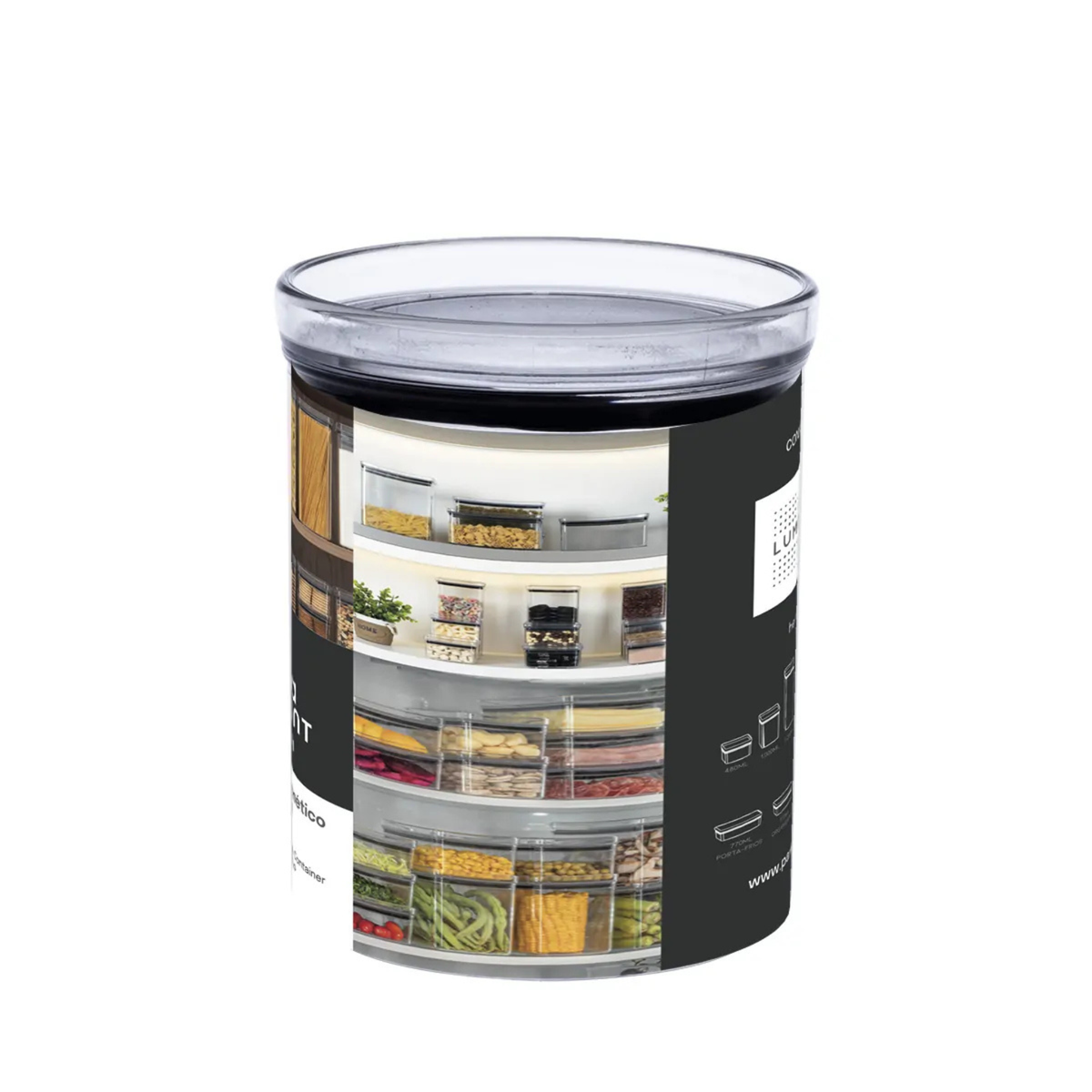 POTE HERMÉTICO REDONDO 1.000 ML PARAMOUNT