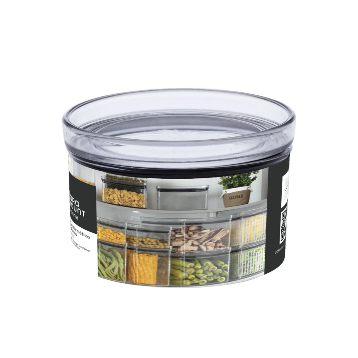 POTE HERMETIC REDONDO 480 ML PARAMOUNT
