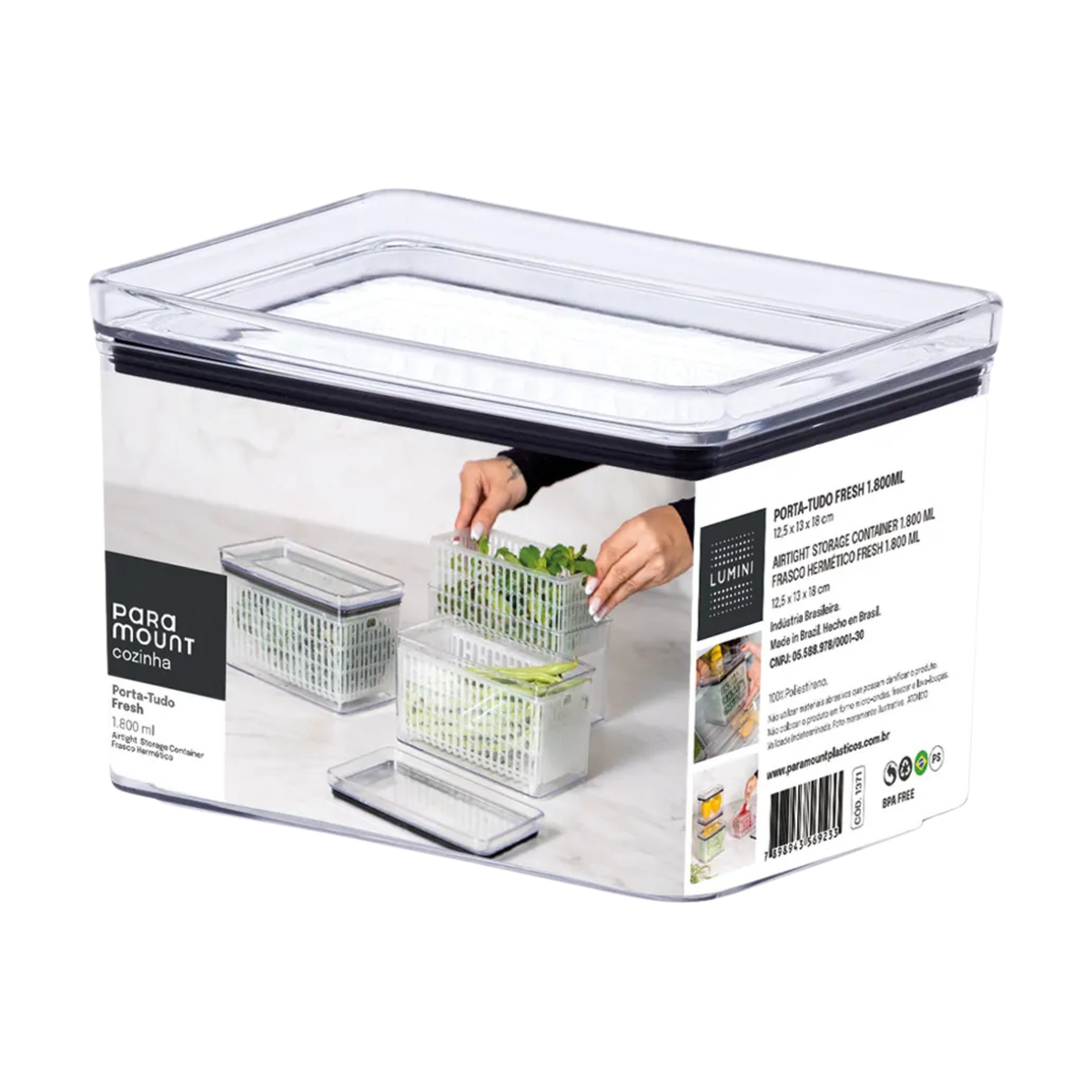 PORTA-TUDO FRESH 1.800 ML PARAMOUNT