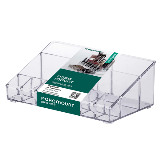 ORGANIZADOR COSMÉSTICOS C/ DIVISÓRIAS PARAMOUNT