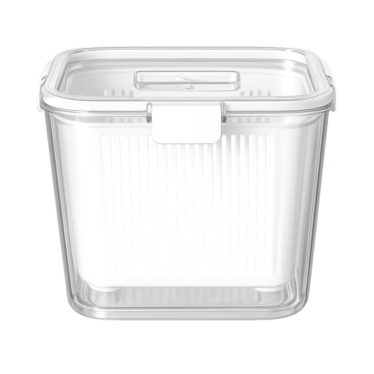 POTE SLIM HERMÉTICO 2.030 ML C/ CESTO DE DRENAGEM PARAMOUNT
