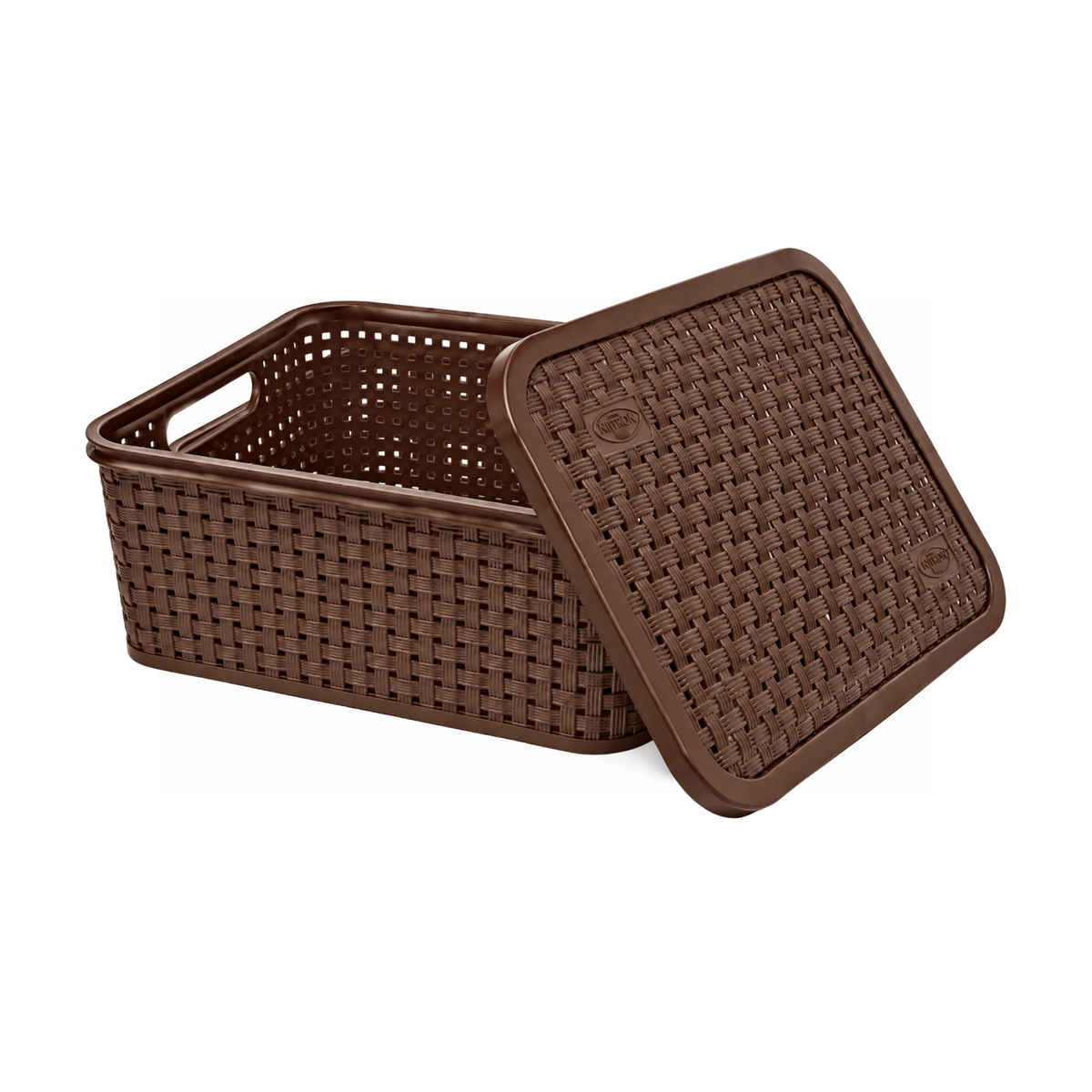 CESTO ORGANIZADOR RATTAN PP C/ TAMPA NITRON