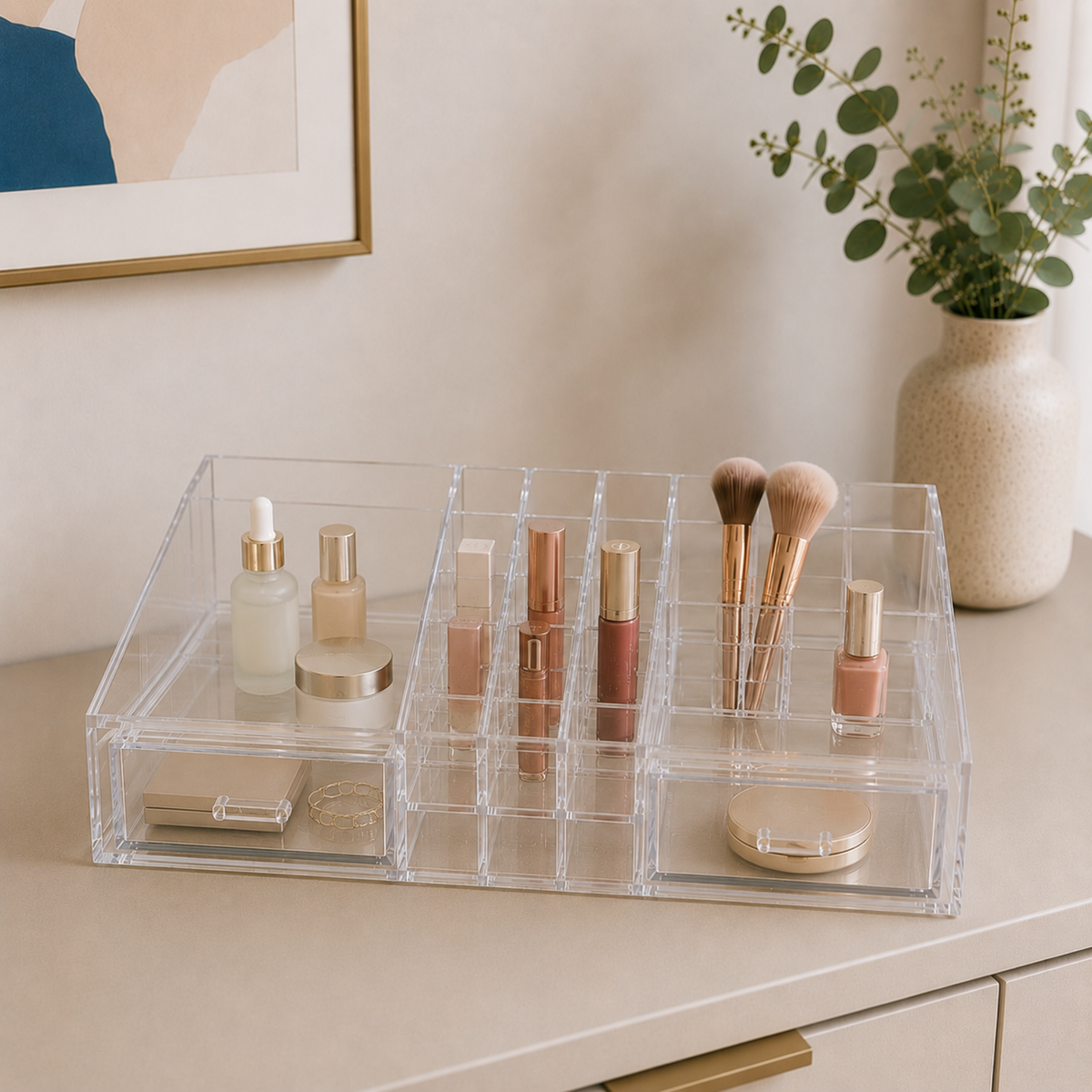 ORGANIZADOR DE COSMÉTICOS 2 GAVETAS PARAMOUNT