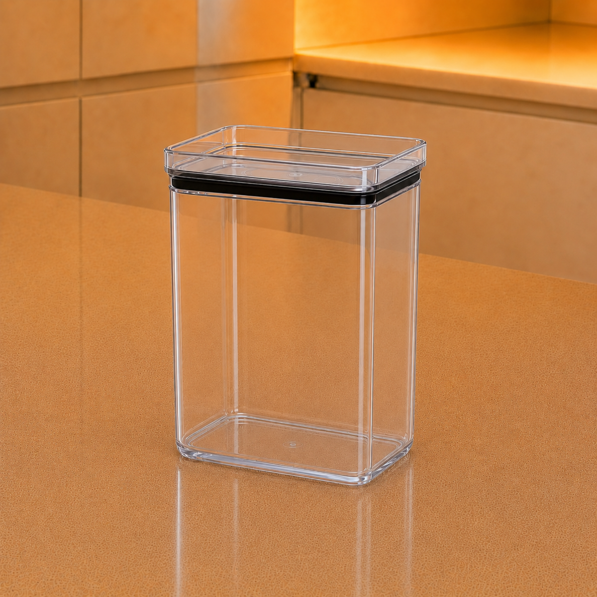 POTE HERMÉTICO RETANGULAR 1.300 ML LUMINI PARAMOUNT
